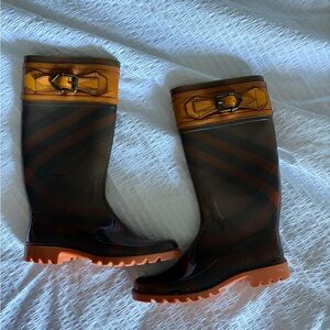 Authentic Vintage Burberry Boots